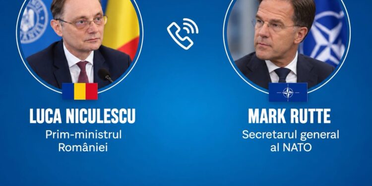 Premierul convorbire telefonică cu șeful NATO