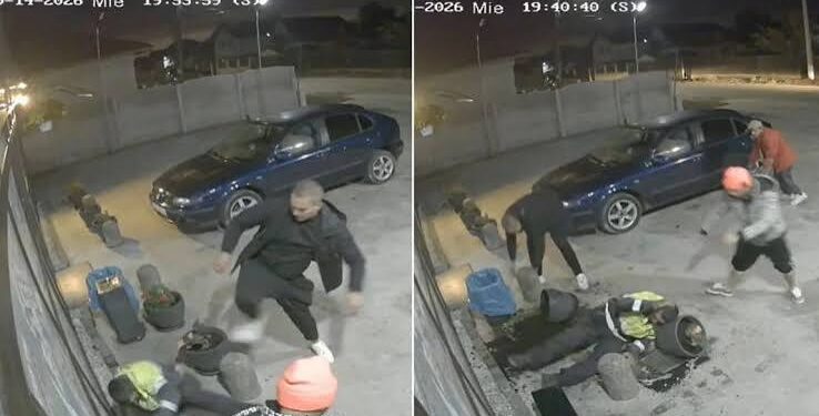 Un om, bătut cu bestialitate, doi suspecți, liberi! Indolența Poliției din Dâmbovița, pusă sub semnul întrebării de imaginile violente