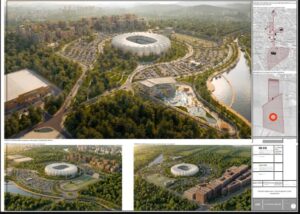 Stadion de 25.000 de locuri la Iași, pe hârtie! Au apărut noile machete ale arenei de pe Șes Bahlui, dar finanțarea rămâne incertă