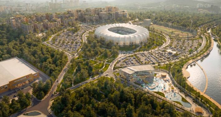 Stadion de 25.000 de locuri la Iași, pe hârtie! Au apărut noile machete ale arenei de pe Șes Bahlui, dar finanțarea rămâne incertă