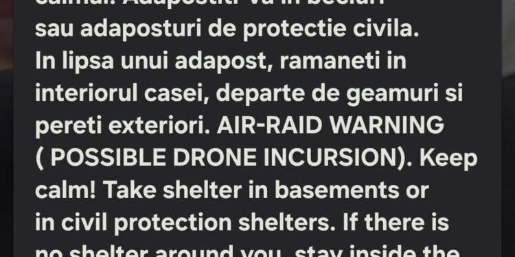 alerta drona