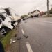 Accident la intrarea în Drăgușeni, dinspre Spătărești. Sunt implicate un TIR și două autoturisme