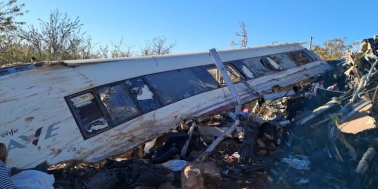 accident feroviar Spania