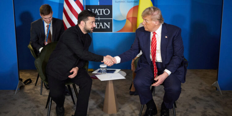 Donald Trump - Vladimir Zelenski